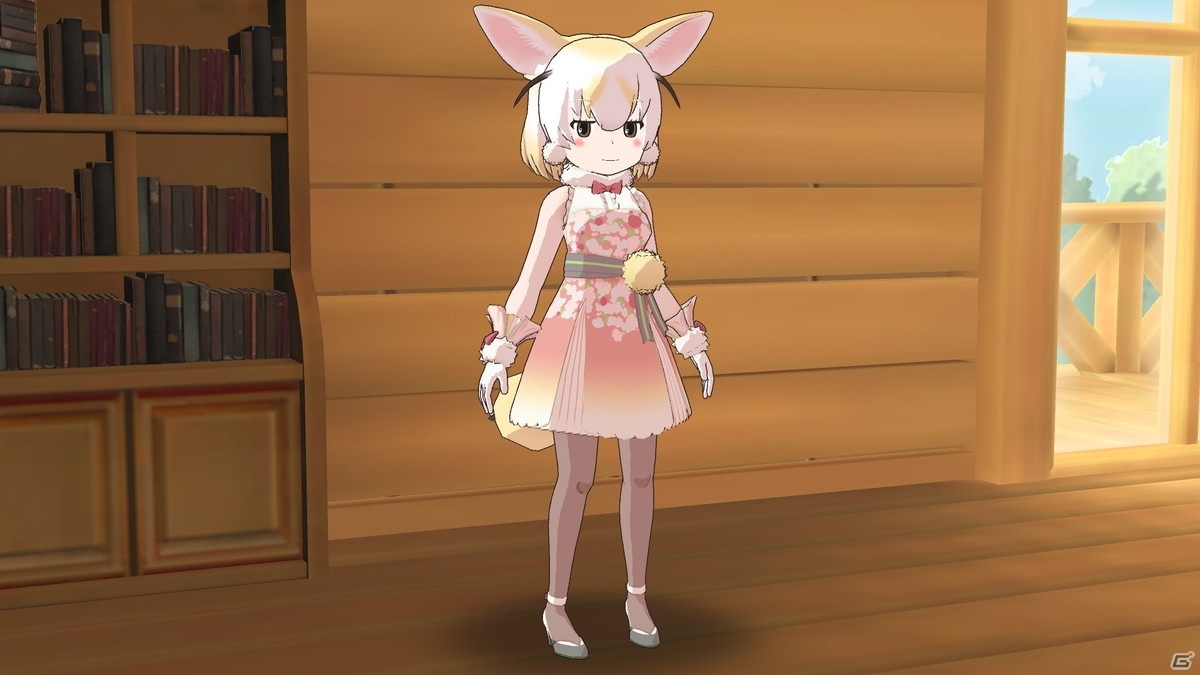 「けものフレンズ3」1.5周年記念！初期☆4フレンズ8人の特別な着替え「パーティードレス」を紹介の画像35