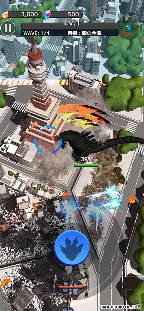 放置育成ゲームや爽快ACTなど「ゴジラ」のスマホ向けアプリ3タイトルが2021年4月より順次配信！の画像6