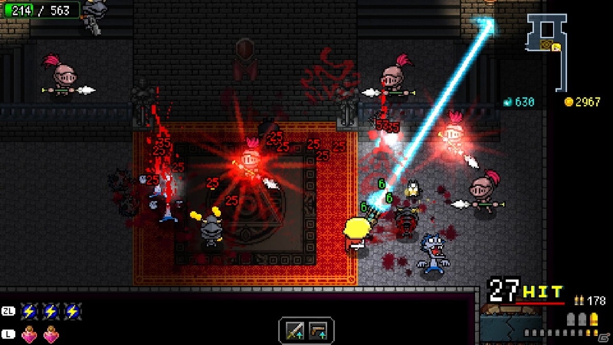 ポップ＆バイオレンスなローグライクアクション「ラズベリーマッシュ」のSteam版が配信開始！の画像2