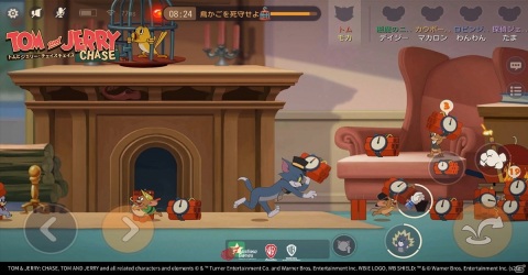 カジュアル対戦モバイルゲーム「トムとジェリー：チェイスチェイス」の正式サービスが開始！の画像3