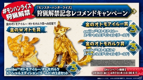 「モンスターハンターライズ」特別カラーのamiiboが当たるTwitterキャンペーンが実施！声優陣へのアンケートも公開の画像4