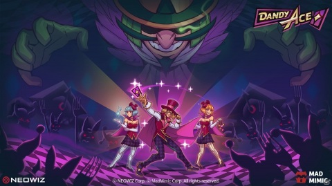 2DクォータービューACT「Dandy Ace」がSteam向けに発売！魔法カードや装備を組み合わせて自分だけのスタイルを作り出そうの画像1