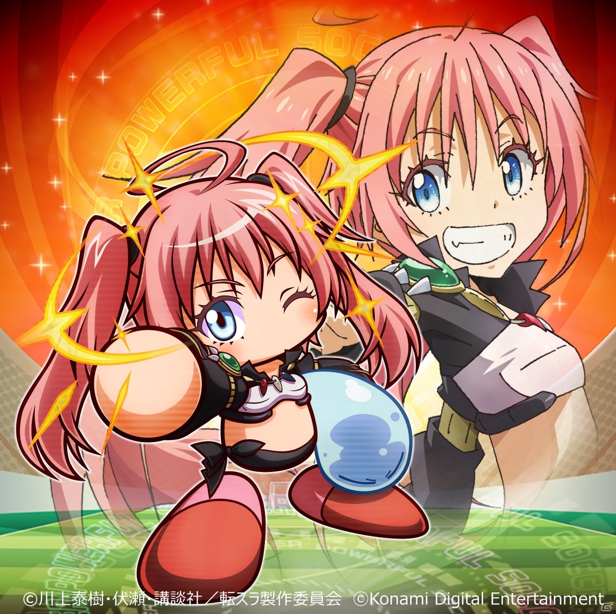 「実況パワフルサッカー」にリムルたちが参戦！TVアニメ「転生したらスライムだった件」とのコラボイベントが実施の画像10