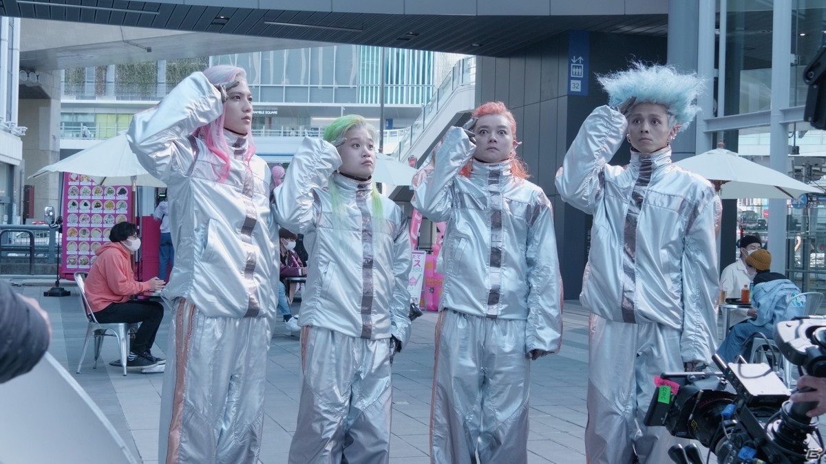 満島真之介さん、染谷将太さん、矢本悠馬さん、志尊淳さんが宇宙人に！？「モンスターストライク」の新CMが公開の画像8