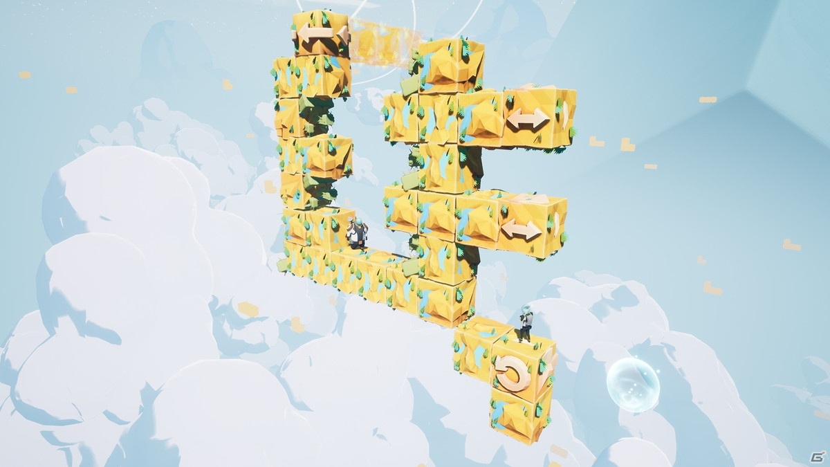 Steam「Minimal Move」が配信！凸凹コンビが協力しながら出口を目指す3Dパズルゲームの画像10