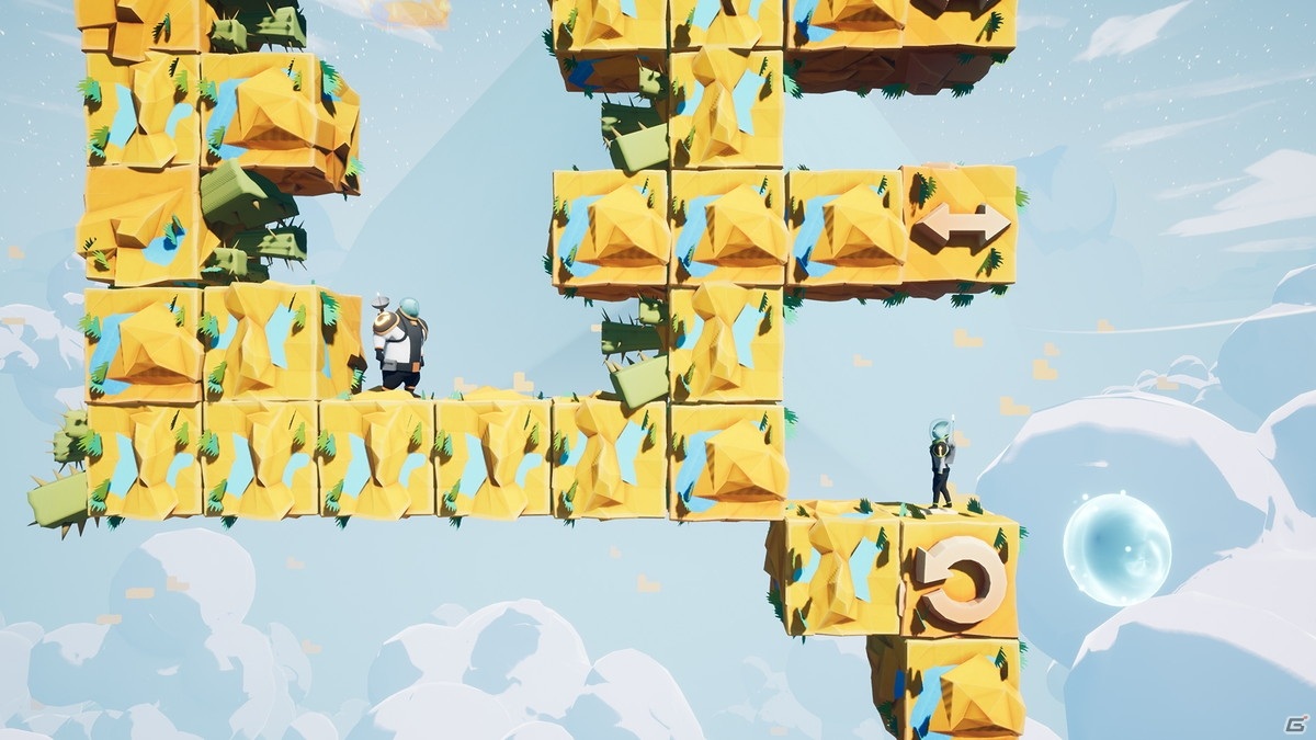 Steam「Minimal Move」が配信！凸凹コンビが協力しながら出口を目指す3Dパズルゲームの画像13
