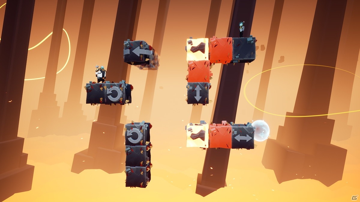 Steam「Minimal Move」が配信！凸凹コンビが協力しながら出口を目指す3Dパズルゲームの画像6