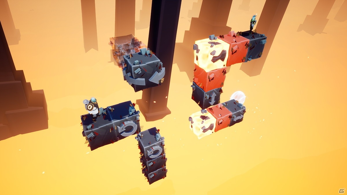 Steam「Minimal Move」が配信！凸凹コンビが協力しながら出口を目指す3Dパズルゲームの画像7