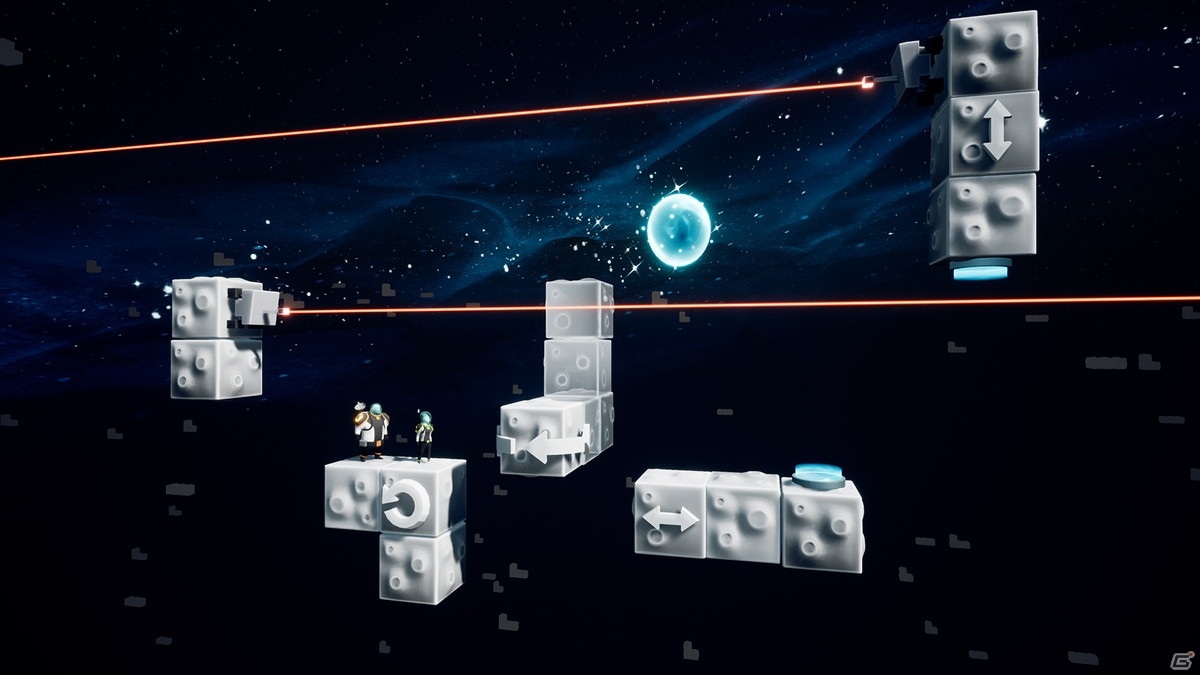 Steam「Minimal Move」が配信！凸凹コンビが協力しながら出口を目指す3Dパズルゲームの画像8