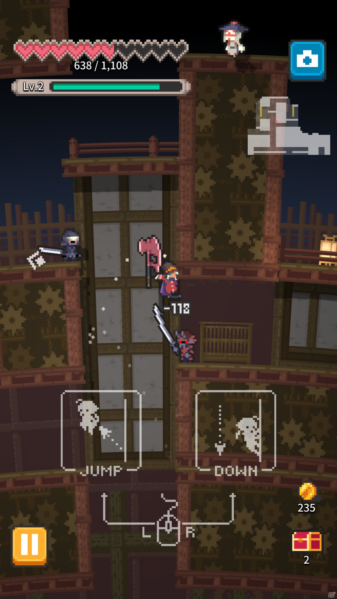 「RogueRun～無間ノ塔［Abyss Tower］」10万DL突破！装備のクラフト機能や新エリア4種が登場の画像7