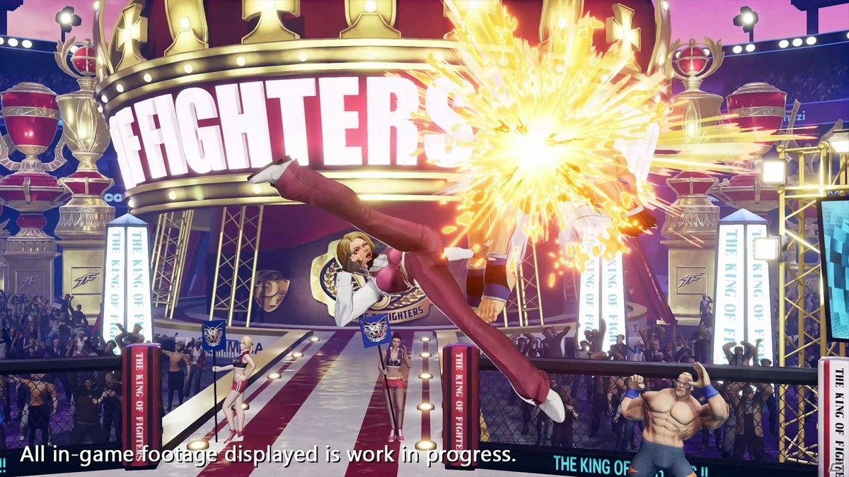 「THE KING OF FIGHTERS XV」男装の女性格闘家・キングのキャラクタートレーラーが公開！の画像3