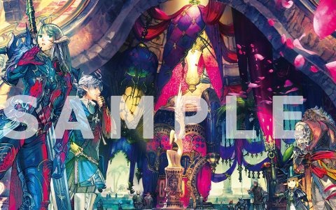 「ファイナルファンタジー エオルゼアカフェ」が名古屋に初登場!内装テーマはきらびやかな装飾が印象的な都市・ユールモア