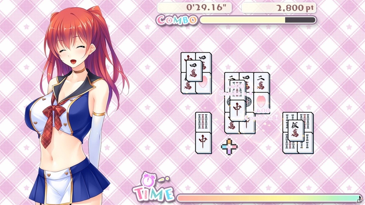 PS4/Switch版「Delicious! Pretty Girls Mahjong Solitaire」が4月8日に配信！Switch版の20％OFFセールも開催予定の画像3