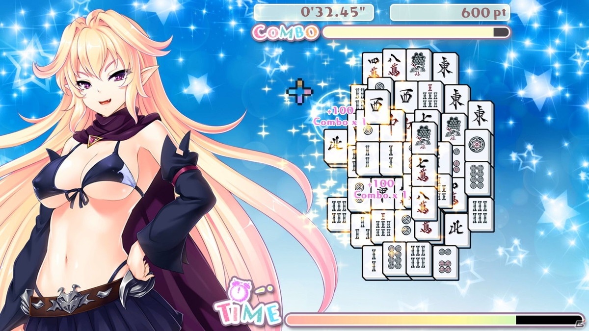 PS4/Switch版「Delicious! Pretty Girls Mahjong Solitaire」が4月8日に配信！Switch版の20％OFFセールも開催予定の画像4
