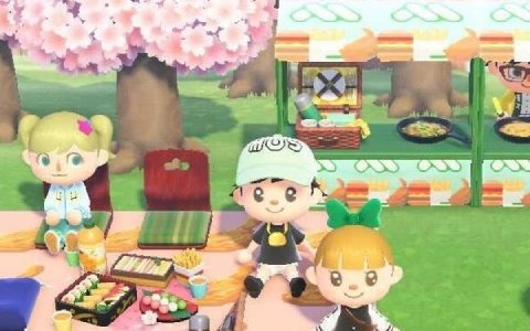 モスバーガーから「あつまれ どうぶつの森」マイデザイン第3弾が配布！モスの屋台セットやストリートコーディネートが登場