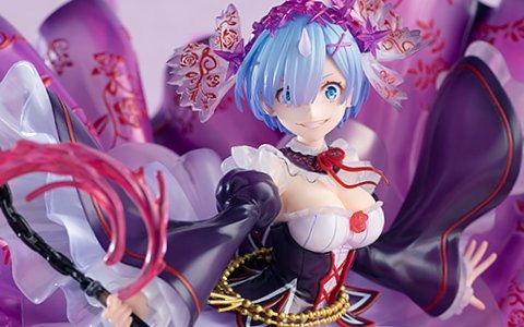 渋スクフィギュアより「リゼロ」1/7スケールフィギュア「鬼レム -Crystal Dress Ver.-」の新カットが公開！