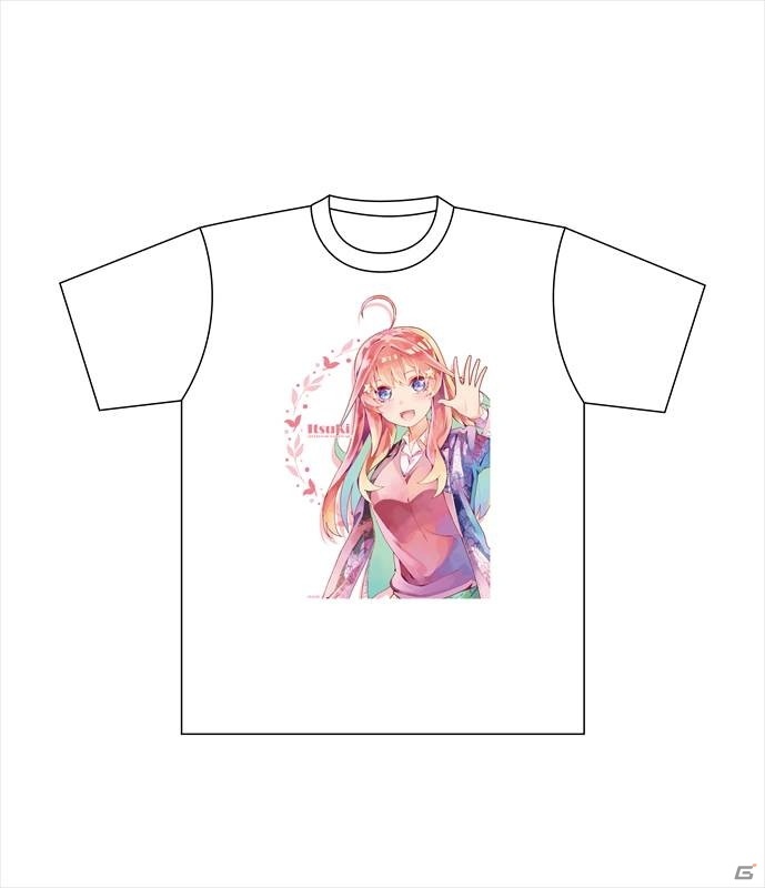 「五等分の花嫁∬」約20cmのデカアクリルスタンドとフルカラーTシャツがPALE TONE seriesより発売!