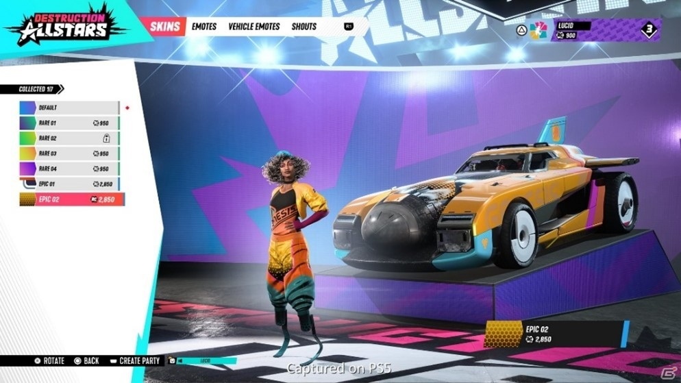 PS5「Destruction AllStars」が配信！最大16人がぶつかり合うオンライン対戦で頂点を目指そうの画像8