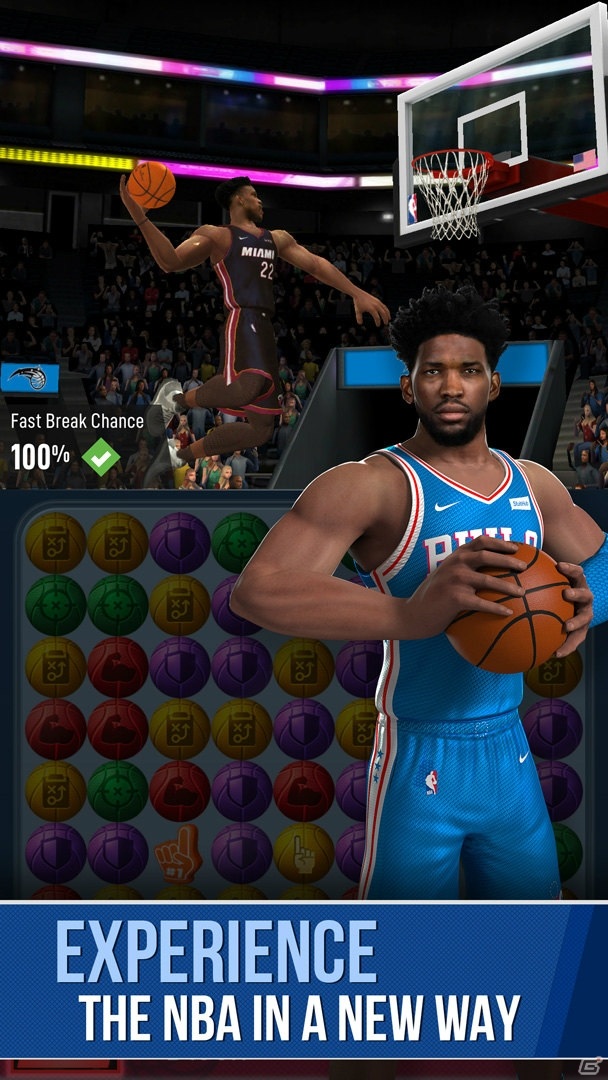 Nbaスターを集めて育てるパズルゲーム Nba Ball Stars の正式サービスが開始 ゲーム情報サイト Gamer