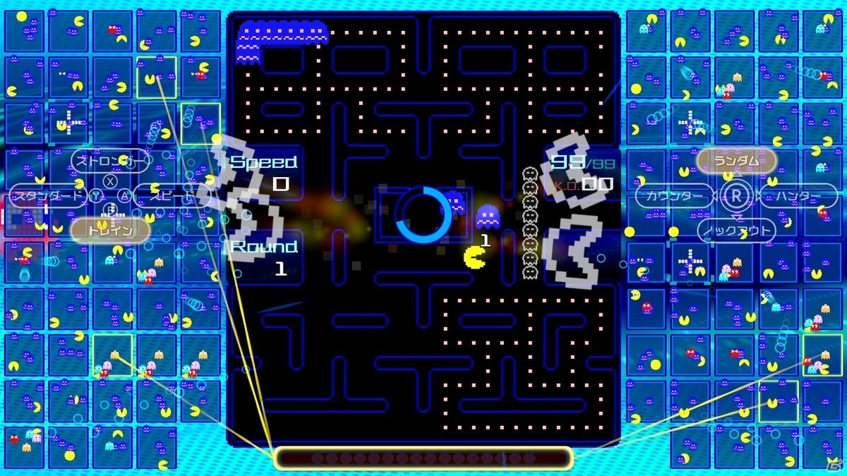 パックマンを99人で遊ぶバトルロイヤルゲーム Pac Man 99 がnintendo Switch Online向けに配信開始 ゲーム情報サイト Gamer