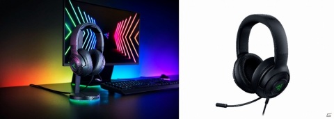 ゲーミングヘッドセット「Razer Kraken V3 X」が国内で4月16日に発売！285gの超軽量設計の画像1