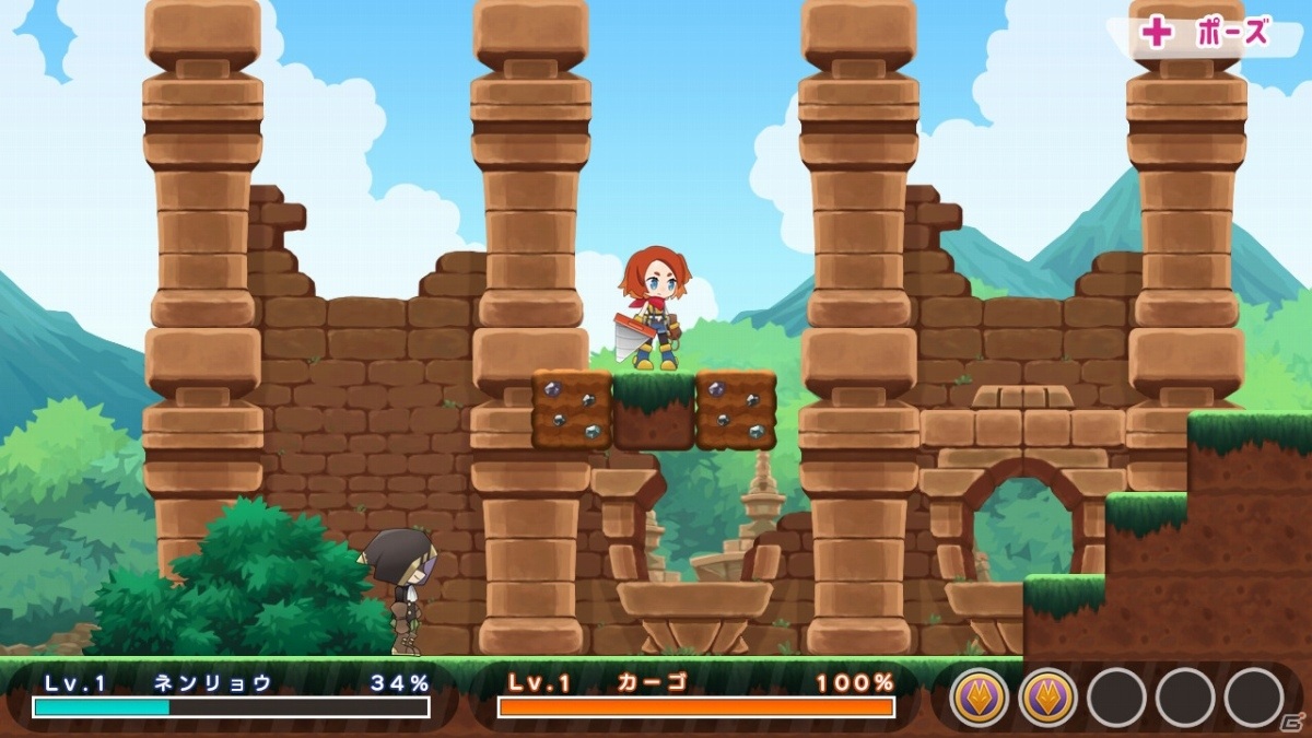 フルボイスの横スクロールACT「ツクールシリーズ おしゃべり！ホリジョ！ホリスラッシュ」がSwitch/Steamで発売！の画像4