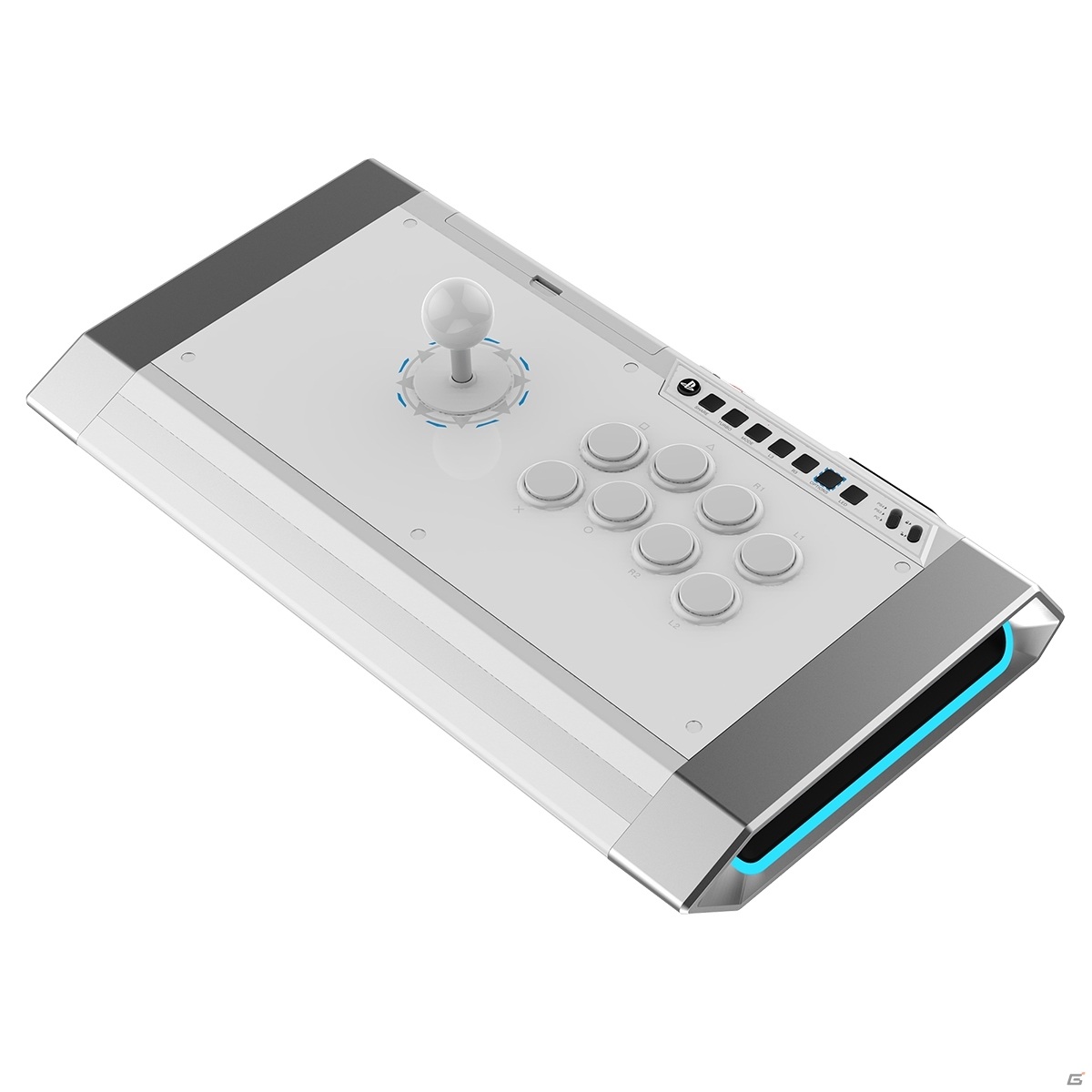 PS4/PS3/PC対応の「Qanba Pearl アーケード ジョイスティック」が発売！新たにカーブしたボタンレイアウトを採用の画像2