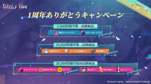 「コード：ドラゴンブラッド」で1周年を記念した「ドラフェス」が開催！の画像3