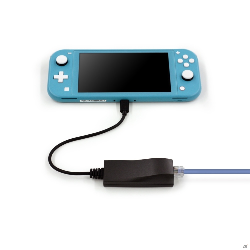 Switch/Switch Lite用のType-C 有線LANアダプタとUSB充電ケーブルが4月23日に発売！の画像3