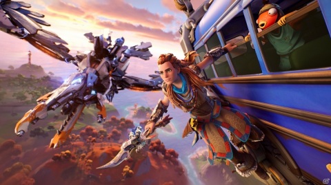 「フォートナイト」に「Horizon Zero Dawn」よりアーロイが参戦!期間限定モード「タッグを組もう! アーロイ&ララ」も登場の画像1