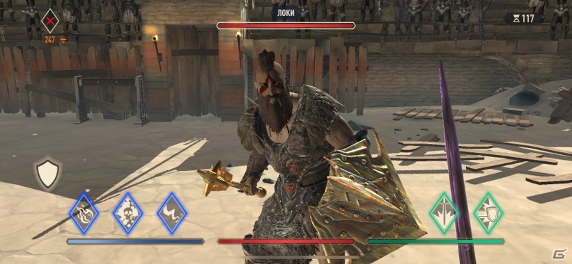 「エルダースクロールズ:ブレイズ」他のプレイヤーに勝利して報酬獲得を目指せ！PvPコンテンツ「闘技場」が実装の画像4
