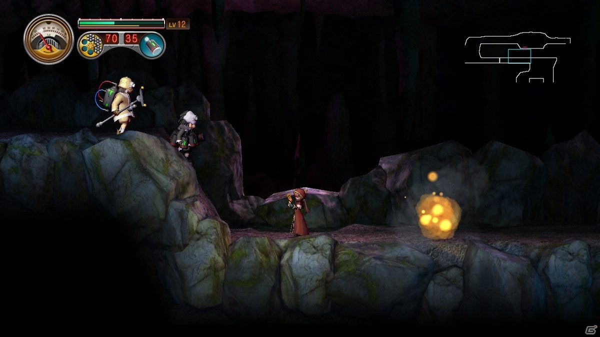 リボルバーとワイヤーアクションで進むメトロイドヴァニア「ミアステール～デズニフの遺跡～」がSwitch/Steam向けに配信開始！の画像6