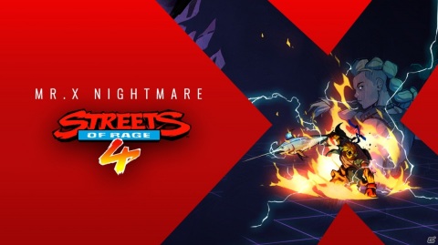 「ベア・ナックルIV」エステル・アギーレら3人のキャラクターが参戦！DLC「Mr. X Nightmare」が発表の画像1