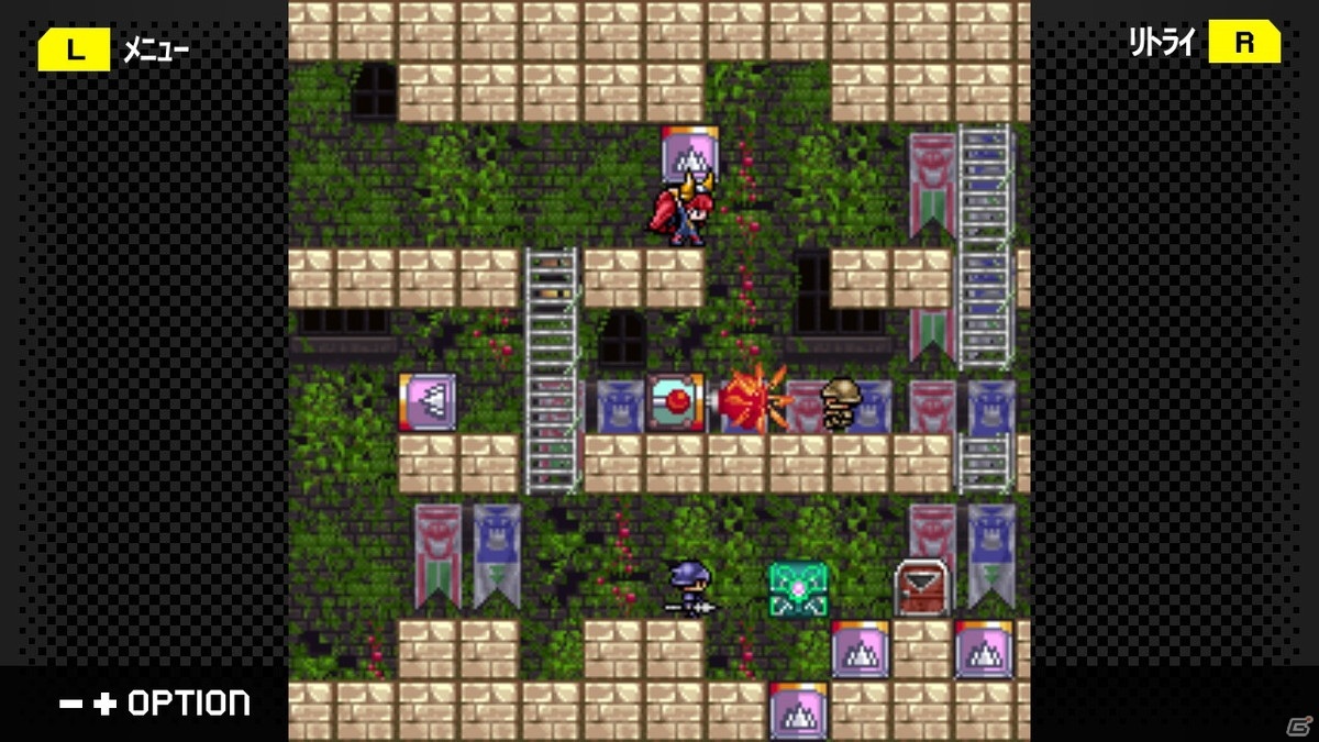 Switch「魔城っ娘プリンセス」が配信開始！罠をしかけて勇者を倒し城を取り戻すACTパズルの画像3