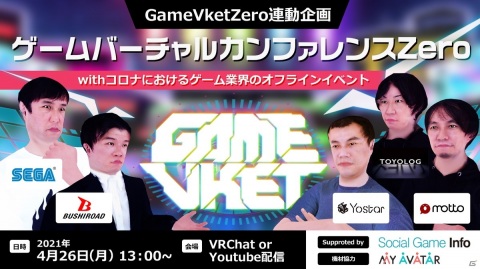 インディーズゲームのVRイベント「GameVketZero」の協賛・出展企業が発表！の画像13