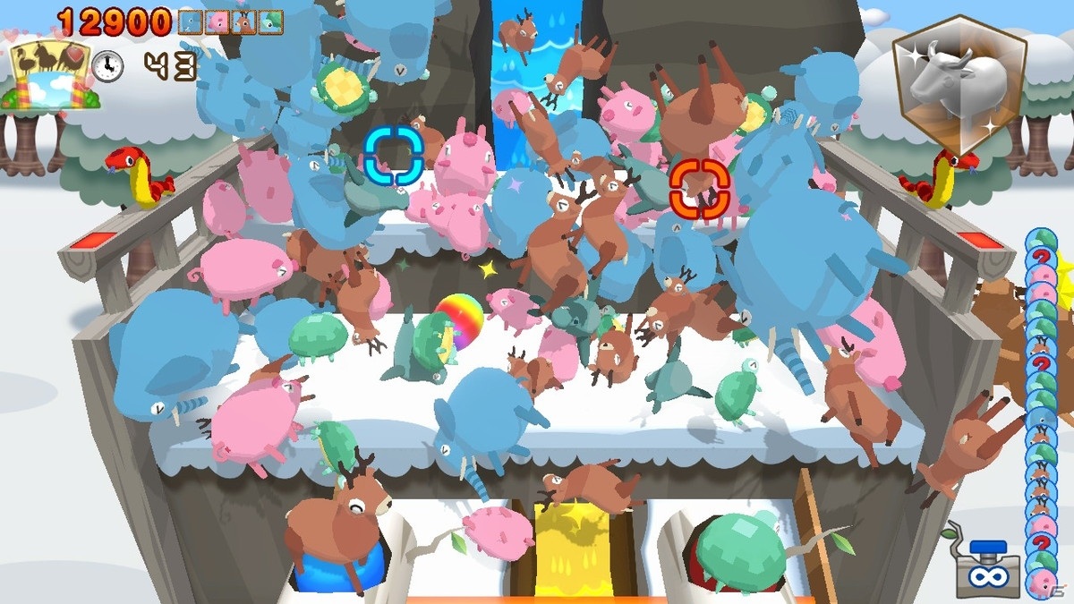 どうぶつたちをポイポイして遊ぶプッシャーゲーム「ポイポイ！どうぶつパーク」がSwitch向けに配信開始！の画像3