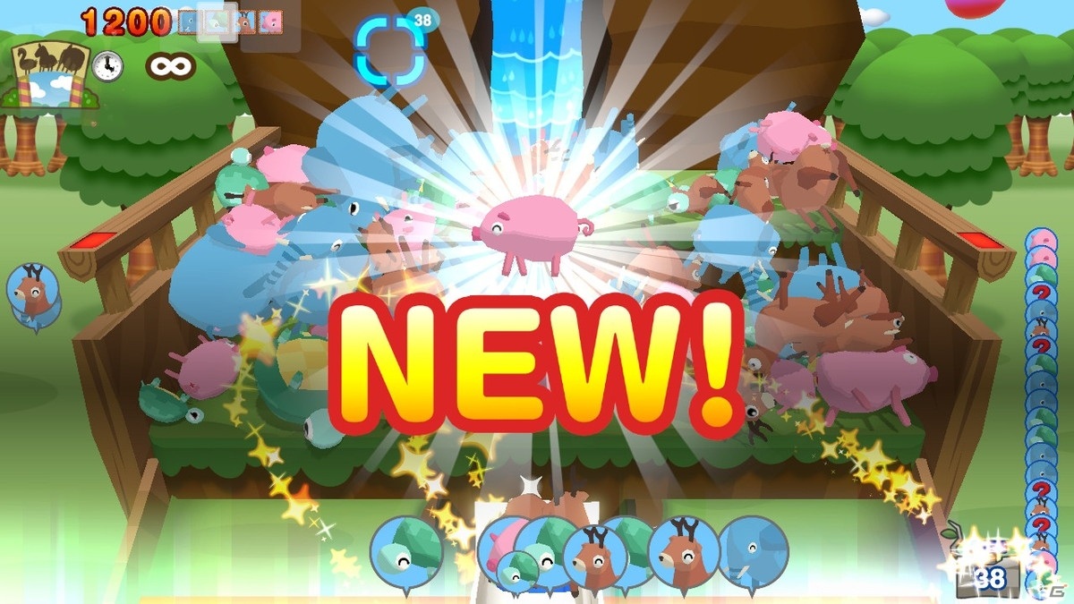 どうぶつたちをポイポイして遊ぶプッシャーゲーム「ポイポイ！どうぶつパーク」がSwitch向けに配信開始！の画像7