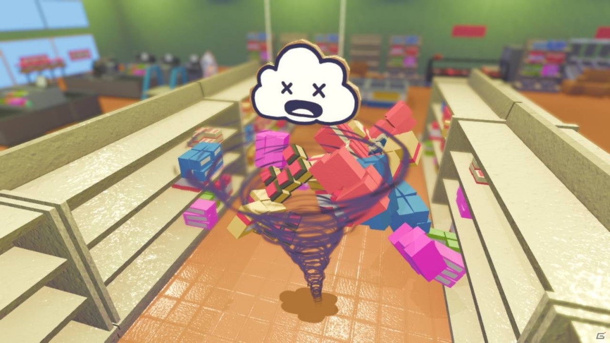 Xbox One/Switch/Steam「レインパレード イタズラ雲の冒険！」が配信開始！イタズラ雲になって人間たちを困らせようの画像2