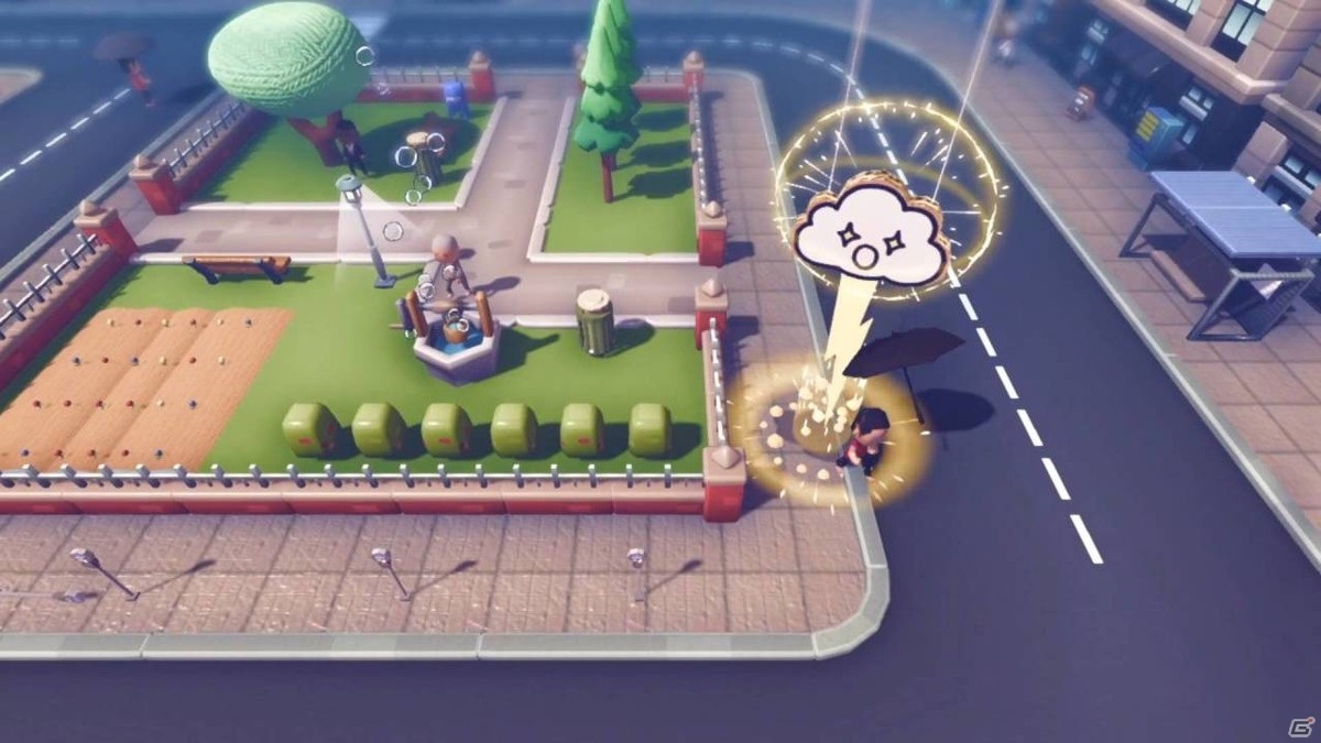 Xbox One/Switch/Steam「レインパレード イタズラ雲の冒険！」が配信開始！イタズラ雲になって人間たちを困らせようの画像3