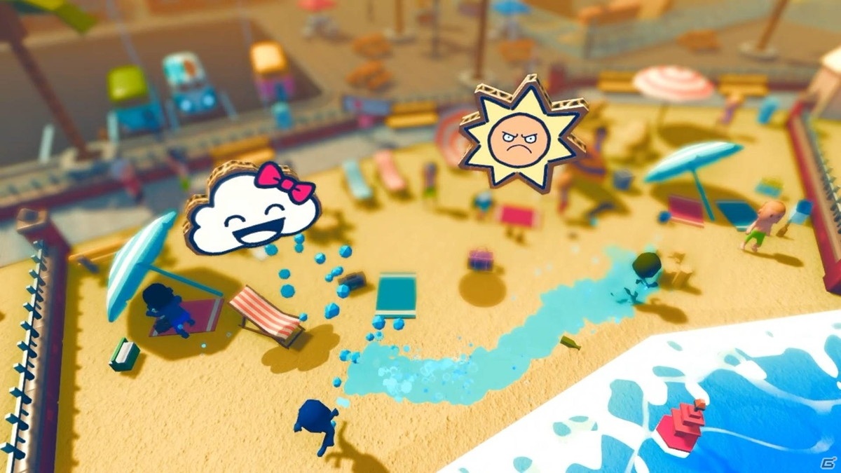 Xbox One/Switch/Steam「レインパレード イタズラ雲の冒険！」が配信開始！イタズラ雲になって人間たちを困らせようの画像5
