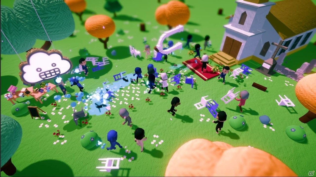 Xbox One/Switch/Steam「レインパレード イタズラ雲の冒険！」が配信開始！イタズラ雲になって人間たちを困らせようの画像9