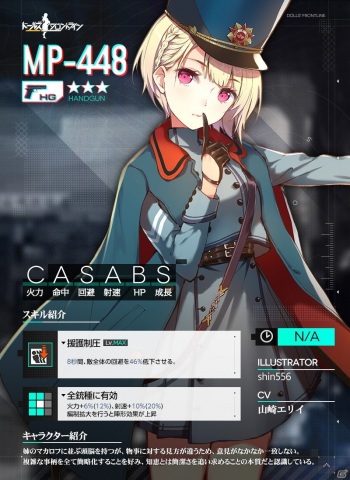 「ドールズフロントライン」各種製造の確率UPや戦役経験値UPなどGWに向けたイベント＆キャンペーンが4月23日より順次開催！の画像4