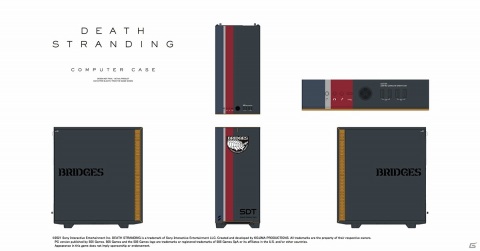 「DEATH STRANDING」仕様のカスタムPCケースが本日発売！ケースを使用した推奨パソコンも登場予定の画像1