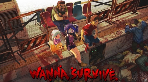 飢えと戦いながらゾンビに立ち向かえ！タクティカルバトル「Wanna Survive：ワナサバイブ」がSwitchで5月20日に配信の画像1