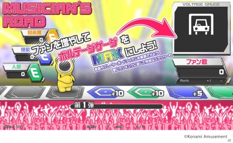 「GITADORA HIGH-VOLTAGE」が稼働！バンド活動をモチーフにしたイベント「MUSICIAN'S ROAD」が開催予定の画像5