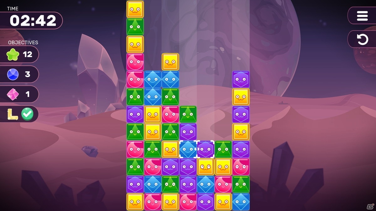 Switch/Steam/iOS「Flipon」が配信開始！スコアアタックやローカル対戦モードなどを収録したマッチ3パズルゲームの画像3