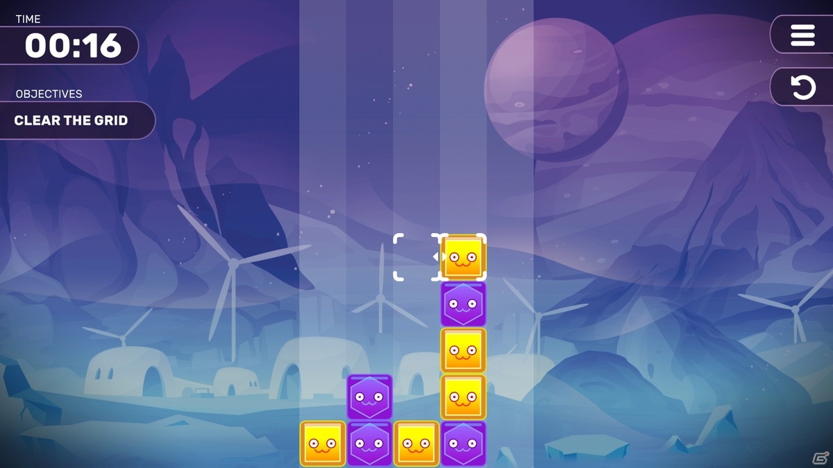 Switch/Steam/iOS「Flipon」が配信開始！スコアアタックやローカル対戦モードなどを収録したマッチ3パズルゲームの画像5