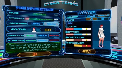 VRテニスゲーム「CYBER TENNIS」がOculus Rift、Oculus Link向けに配信開始！の画像8