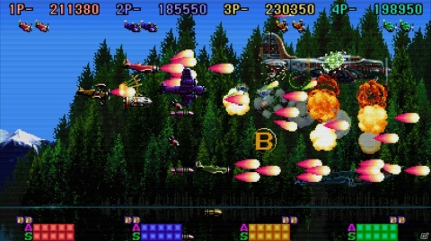 「P-47 ACES」の拡張移植版「P-47 ACES 改」がexA-Arcadia向けに発表！ワイド画面で4人同時プレイが可能の画像4