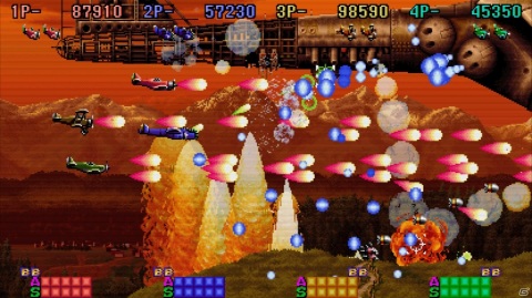 「P-47 ACES」の拡張移植版「P-47 ACES 改」がexA-Arcadia向けに発表！ワイド画面で4人同時プレイが可能の画像6